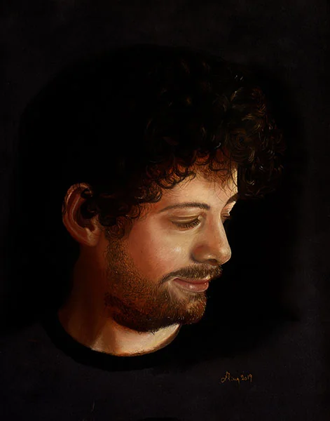 Pastello morbido realizzato da Elina Malio