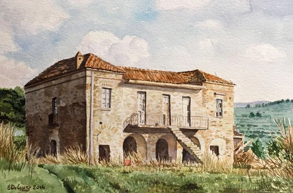 Acquerello di Enrico De Cenzo &mdash; opera 18