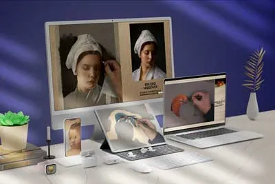 Anteprima dell&rsquo;area membri su PC, smartphone e tablet