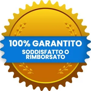 Garanzia soddisfatti o rimborsati 30 giorni