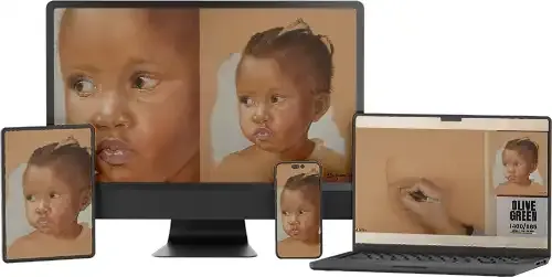 Module #8 &mdash; A pastel portrait of a young girl