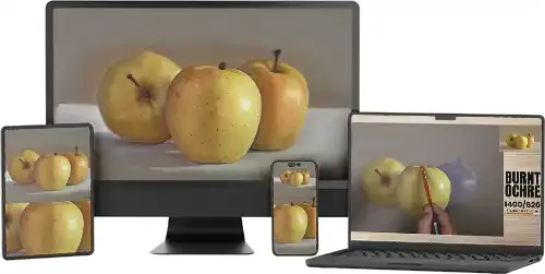 Module #5 &mdash; Still life, three apples