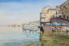 Acquerello-marina-della-Lobra