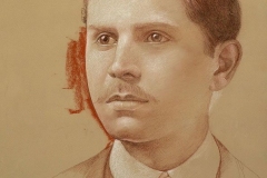 Pastello-pastelmat-su-tavola-cm-30x40-altri-tempi-uomo-2015